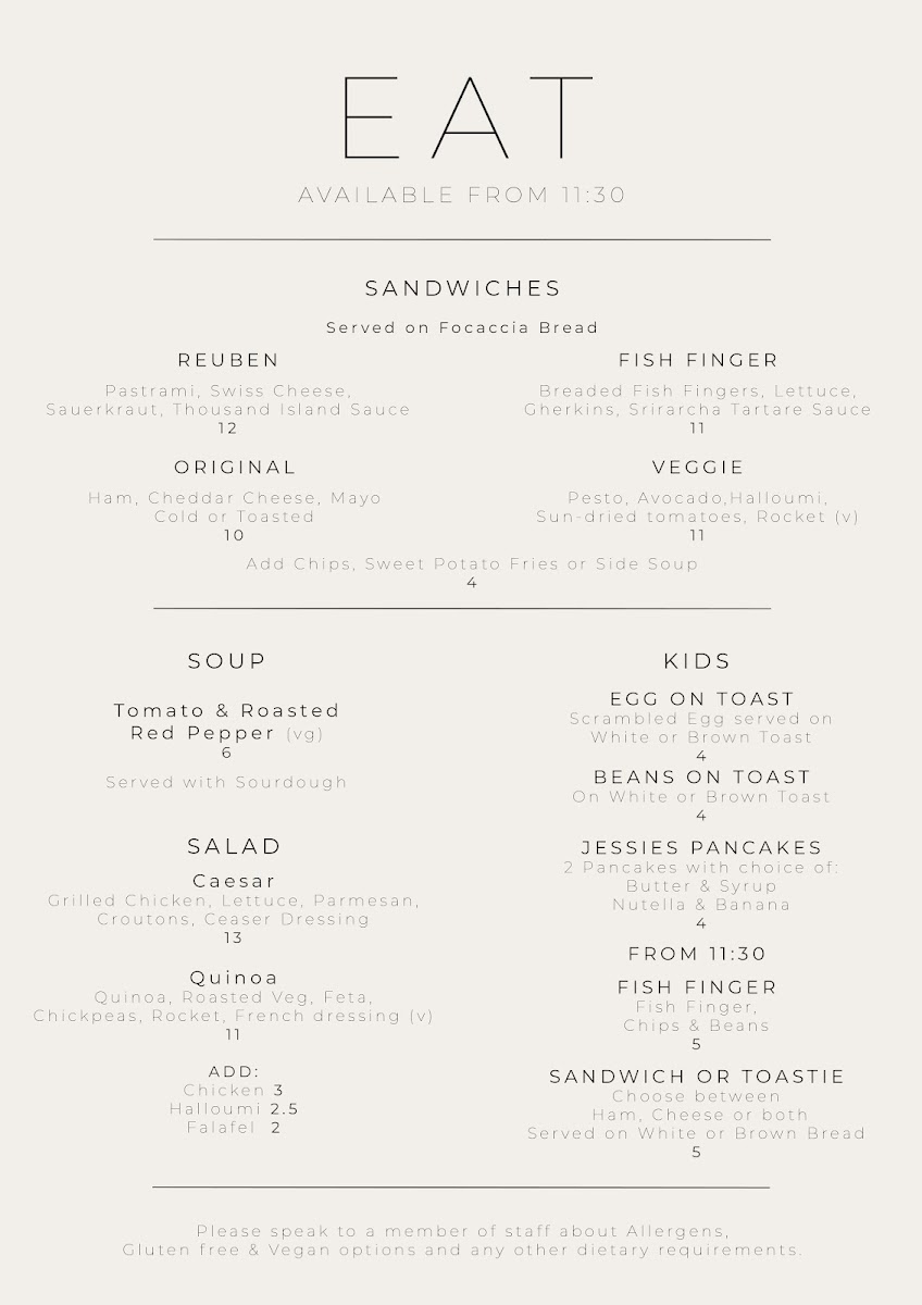 Menu Jessie's-1