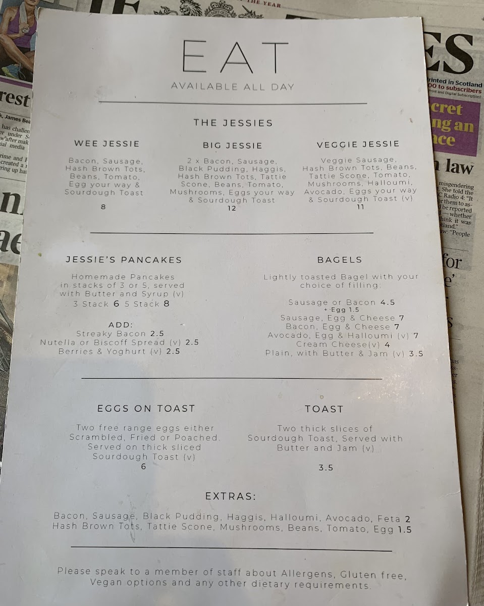 Menu Jessie's-10