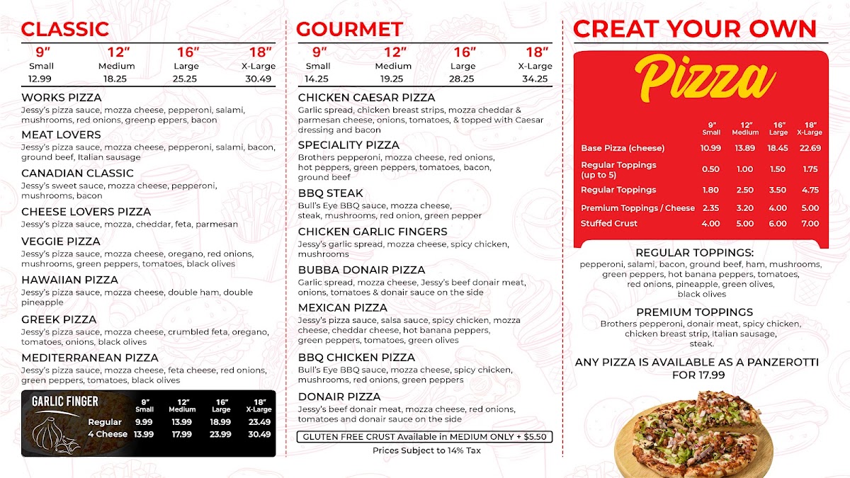 Menu Jessy's Pizza-2