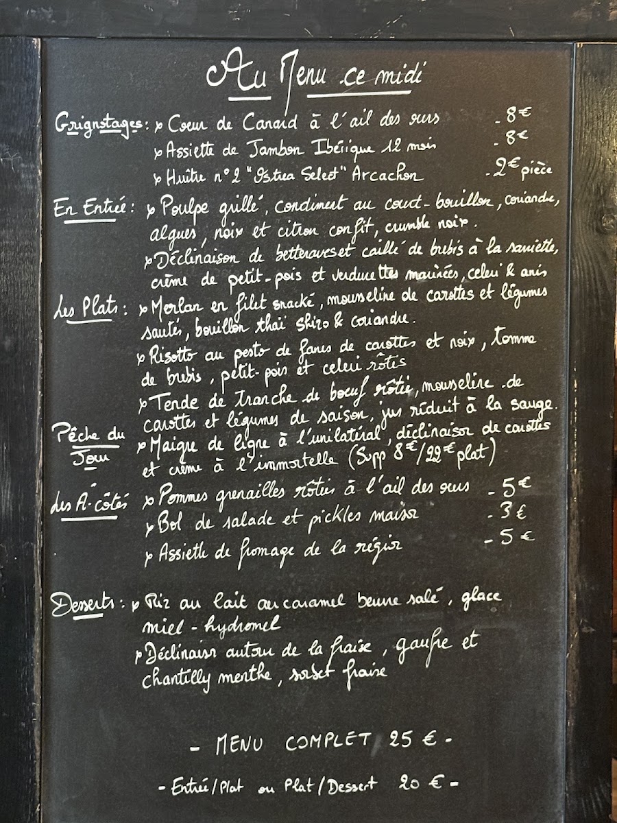 Menu Jeu De Quilles-1