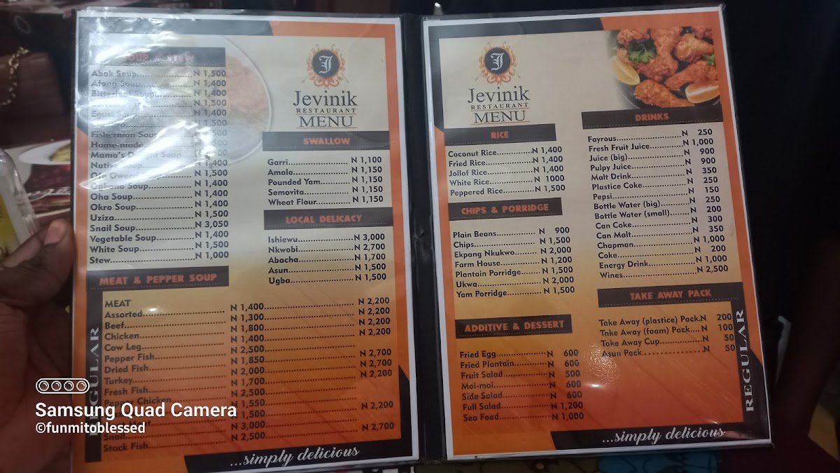 Menu Jevinik Restaurant-5