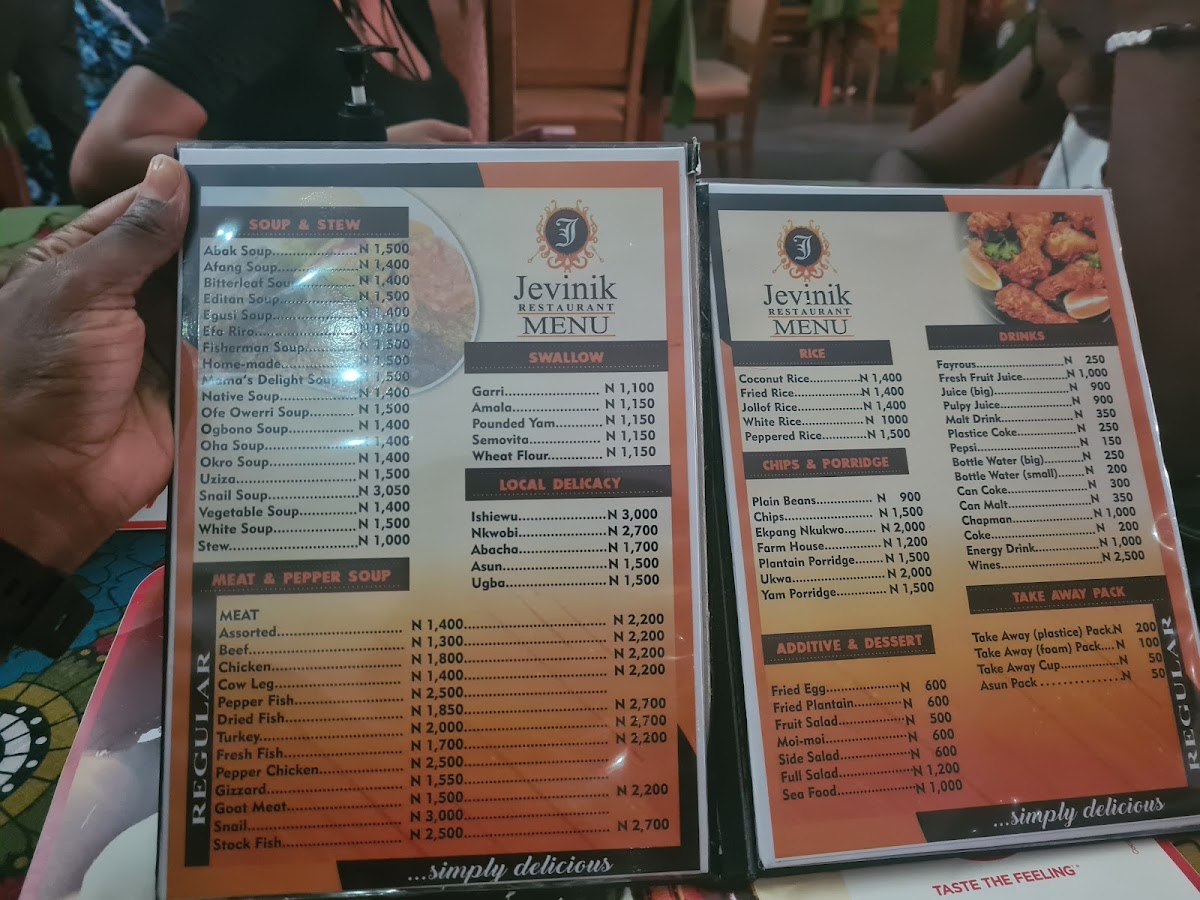 Menu Jevinik Restaurant-6