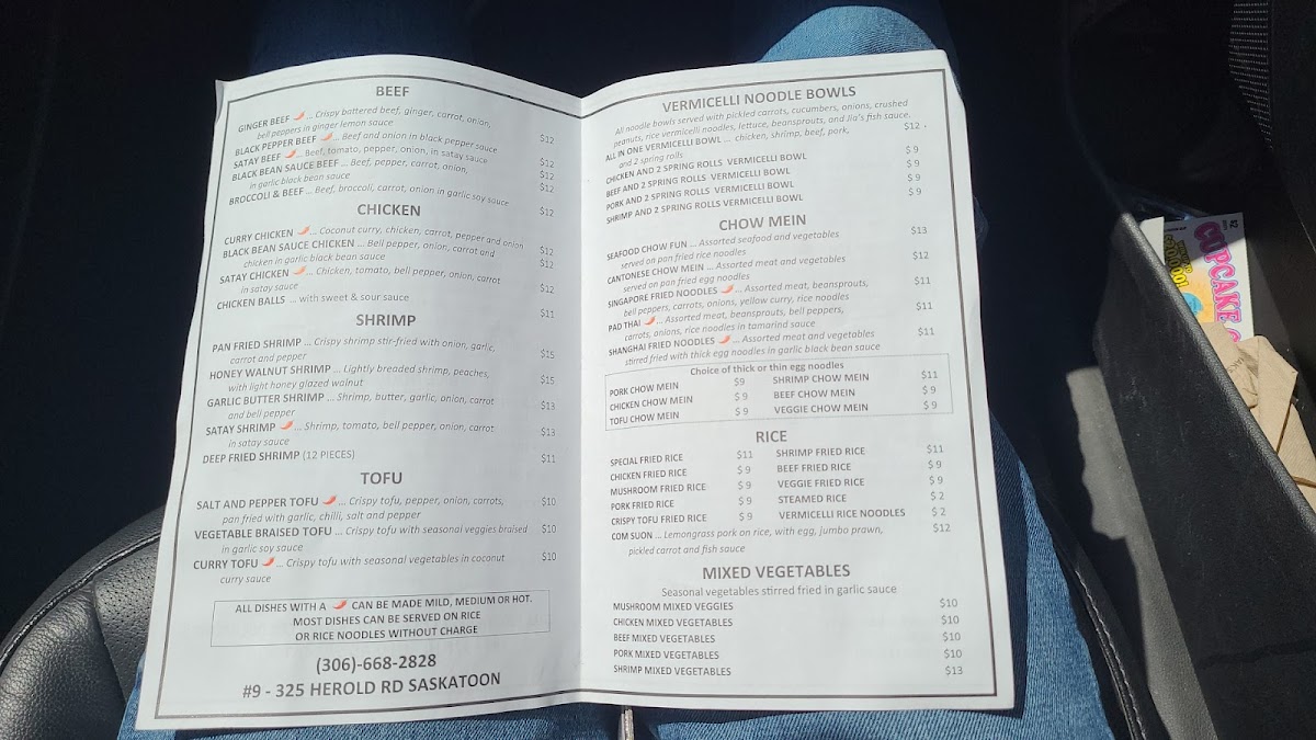 Menu Jia Vietnamese And Chinese Eatery-5