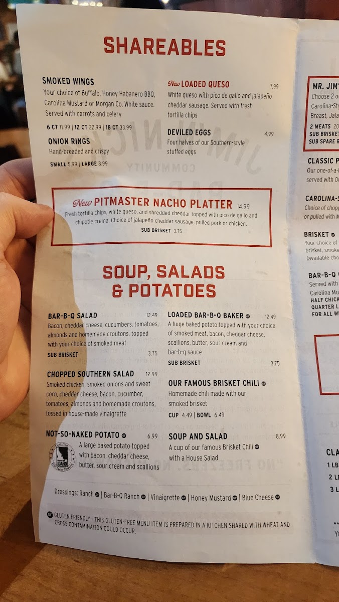Menu Jim 'n Nick's Bar-B-Q-2