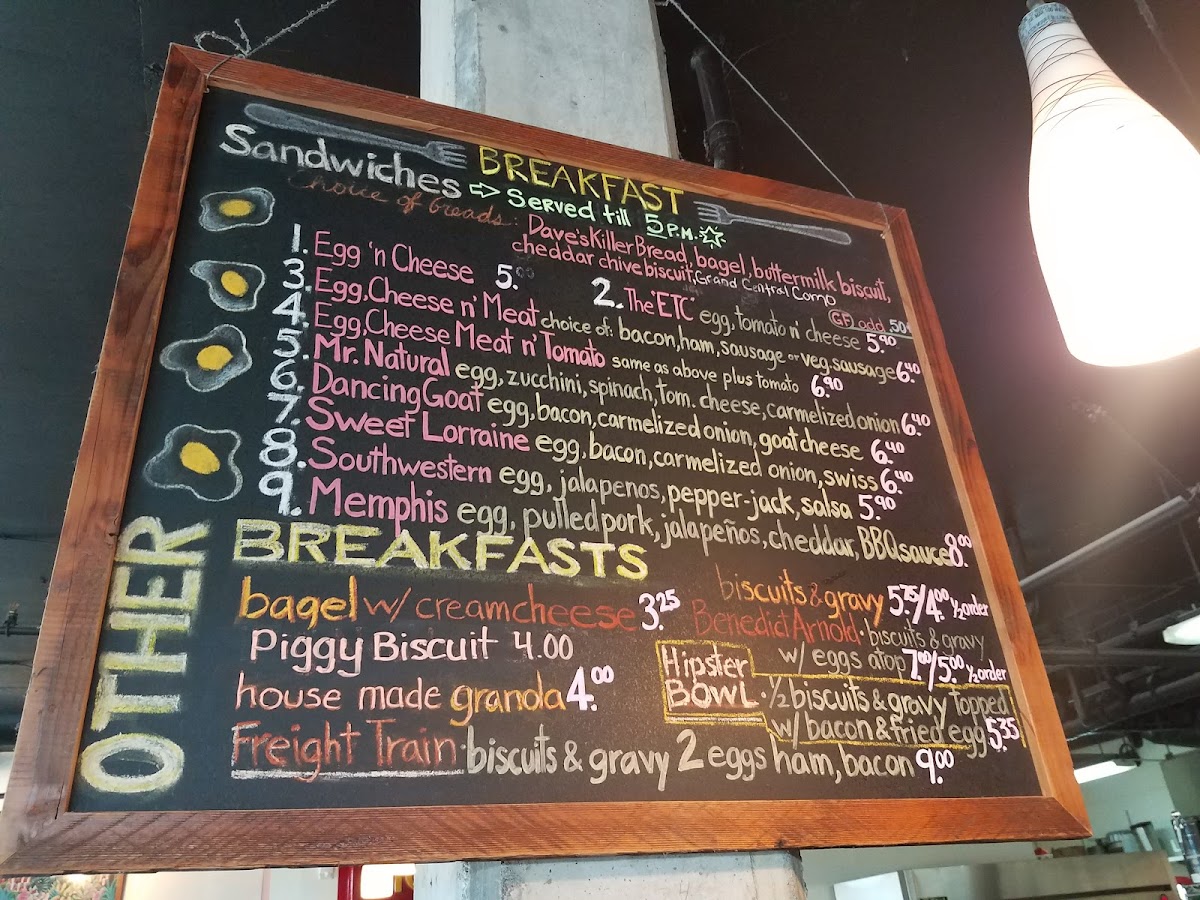 Menu Jim & Patty's Coffee-1