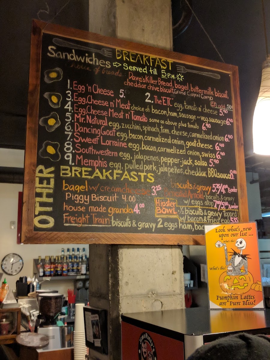 Menu Jim & Patty's Coffee-4