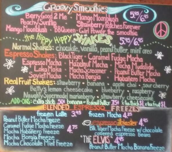 Menu Jim & Patty's Coffee-6