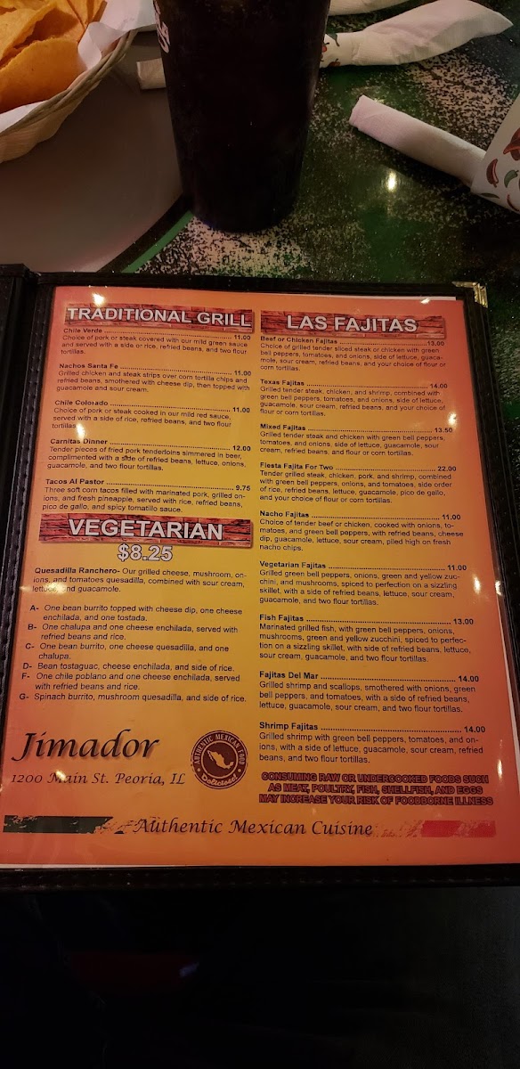 Menu Jimador Authentic Mexican Cuisine-10