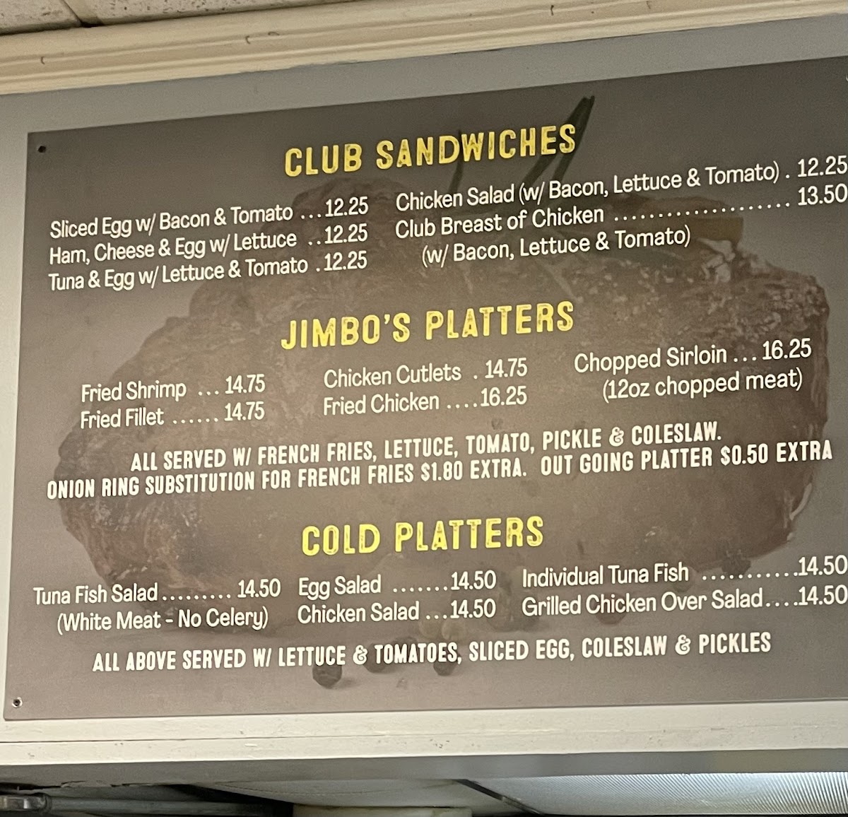 Menu Jimbo's Hamburger Place-2