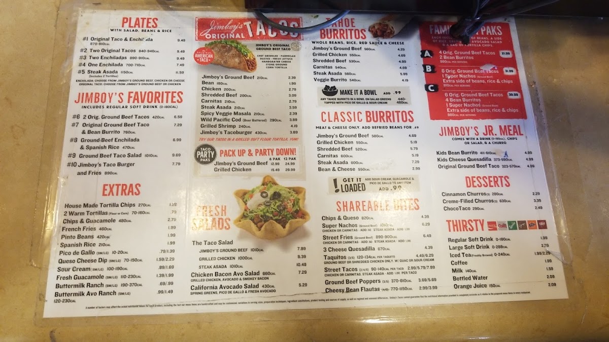 Menu Jimboy's Tacos-5