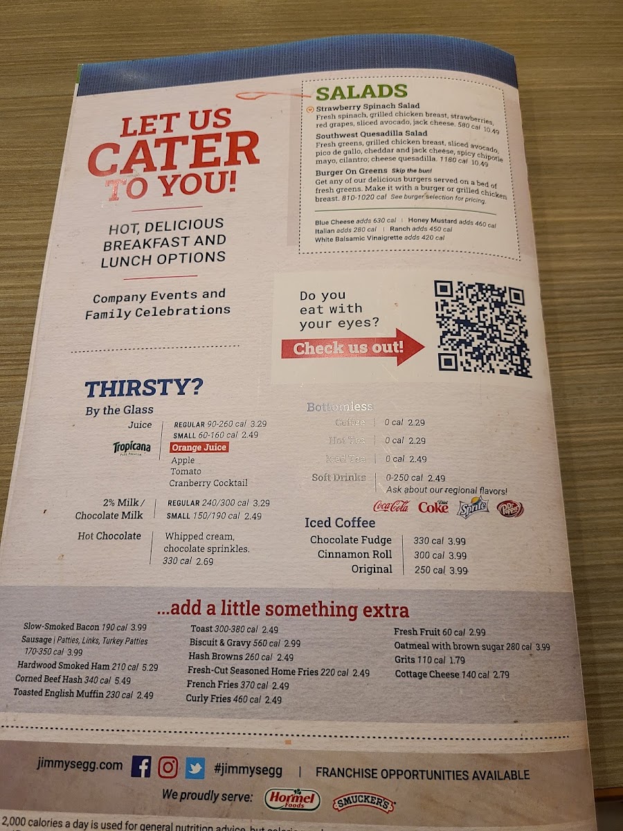 Menu Jimmy's Egg-8