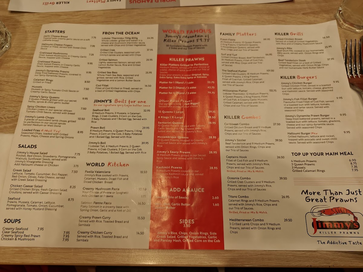 Menu Jimmy’S Killer Prawns-10