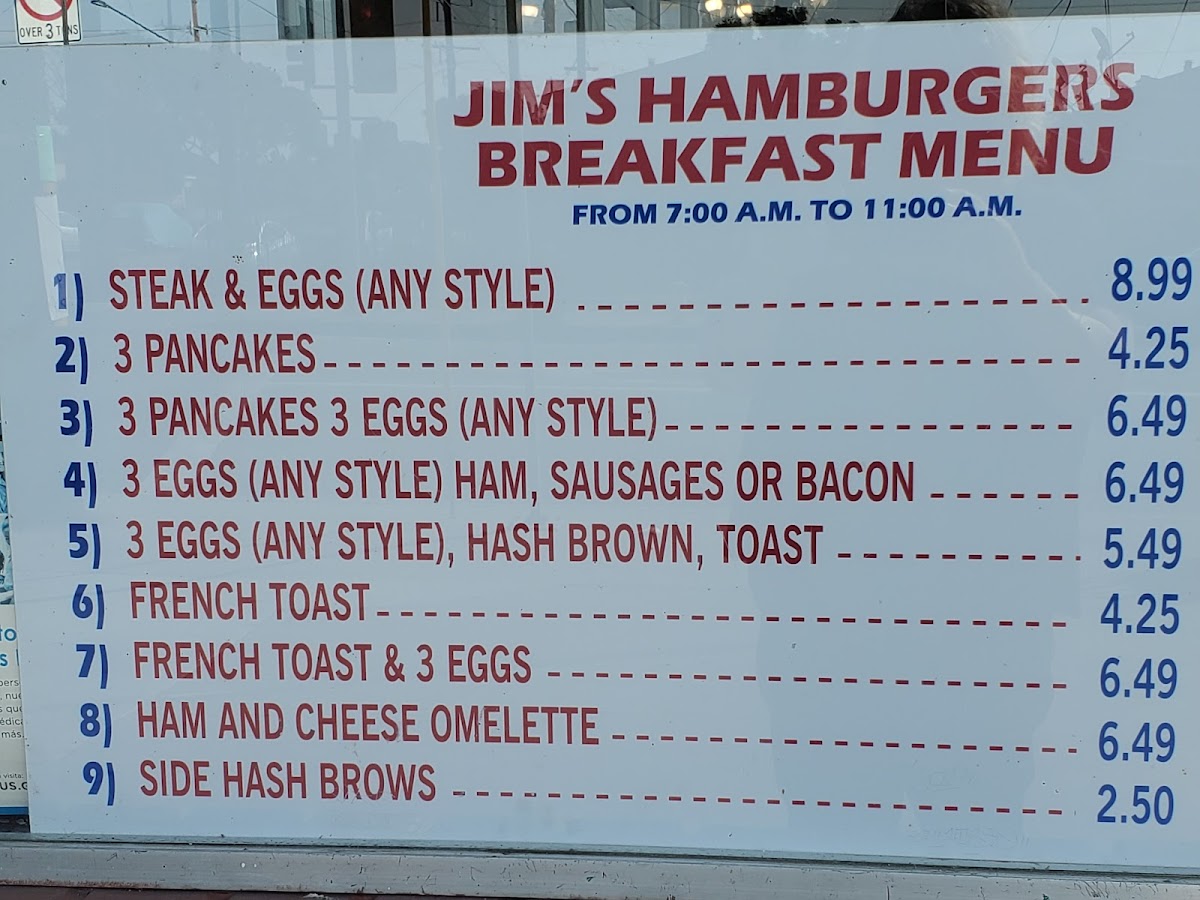 Menu Jim's Burgers-1