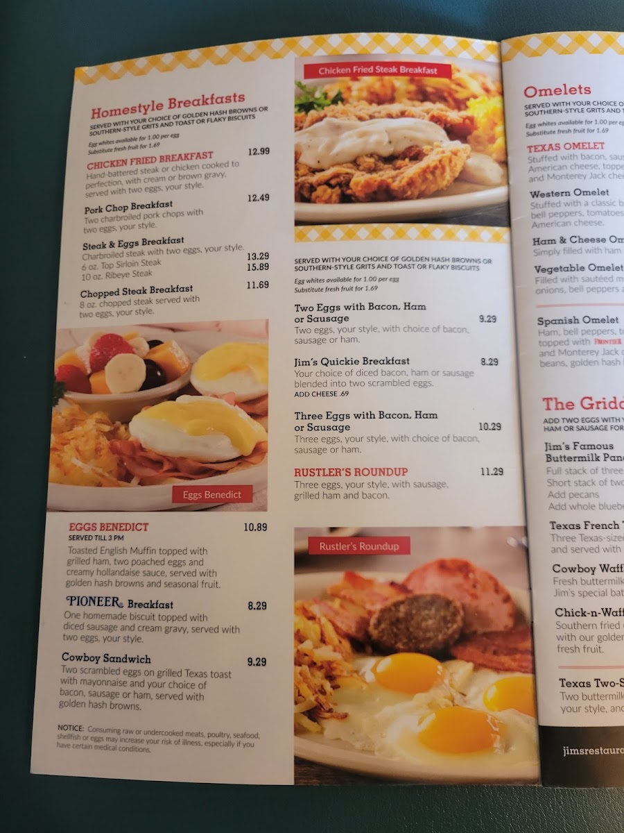 Menu Jim's Restaurant-10