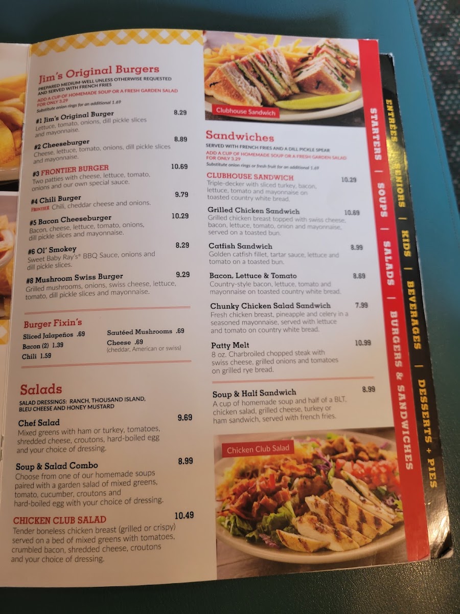 Menu Jim's Restaurant-2