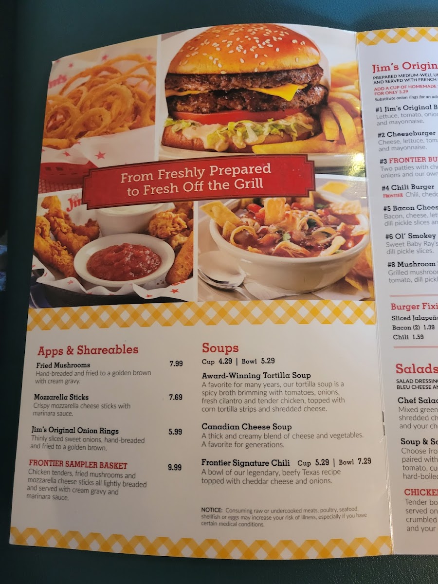 Menu Jim's Restaurant-9