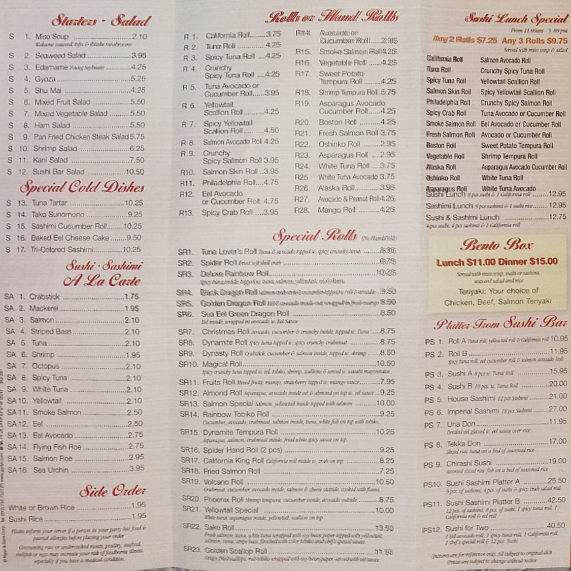 Menu Jin Jin Hong Kong Cafe-9