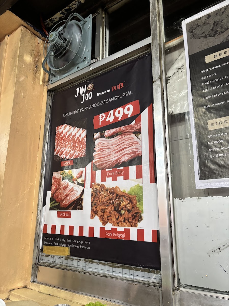 Menu Jin Joo (Pearl Meat Korean Restaurant)-2