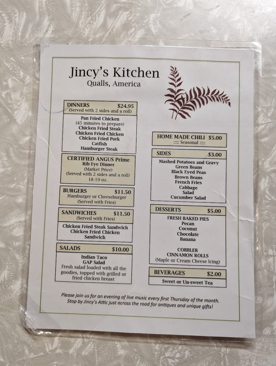 Menu Jincy's Kitchen-2