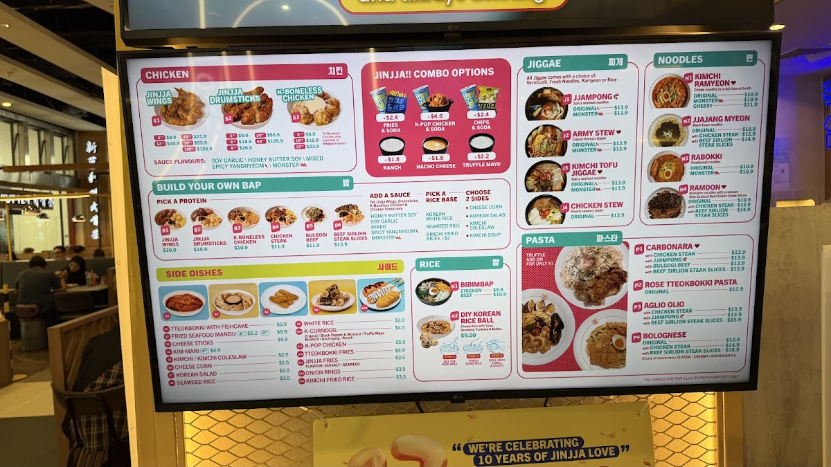 Menu Jinjja Chicken @ Bugis Plus-2