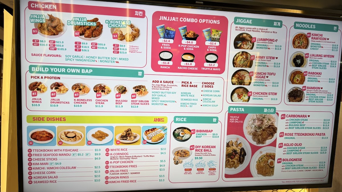 Menu Jinjja Chicken @ Bugis Plus-4