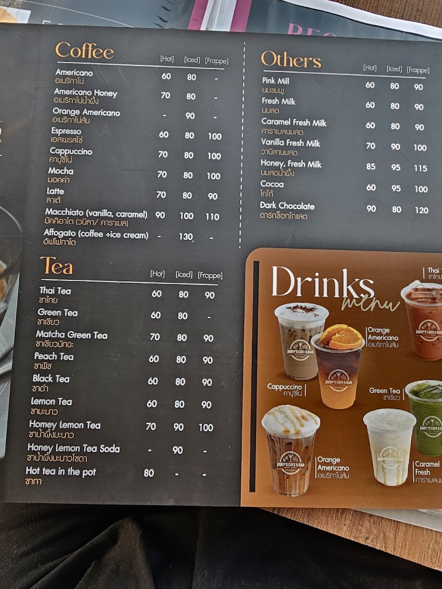 Menu Jinny's Cafe & Bar-5