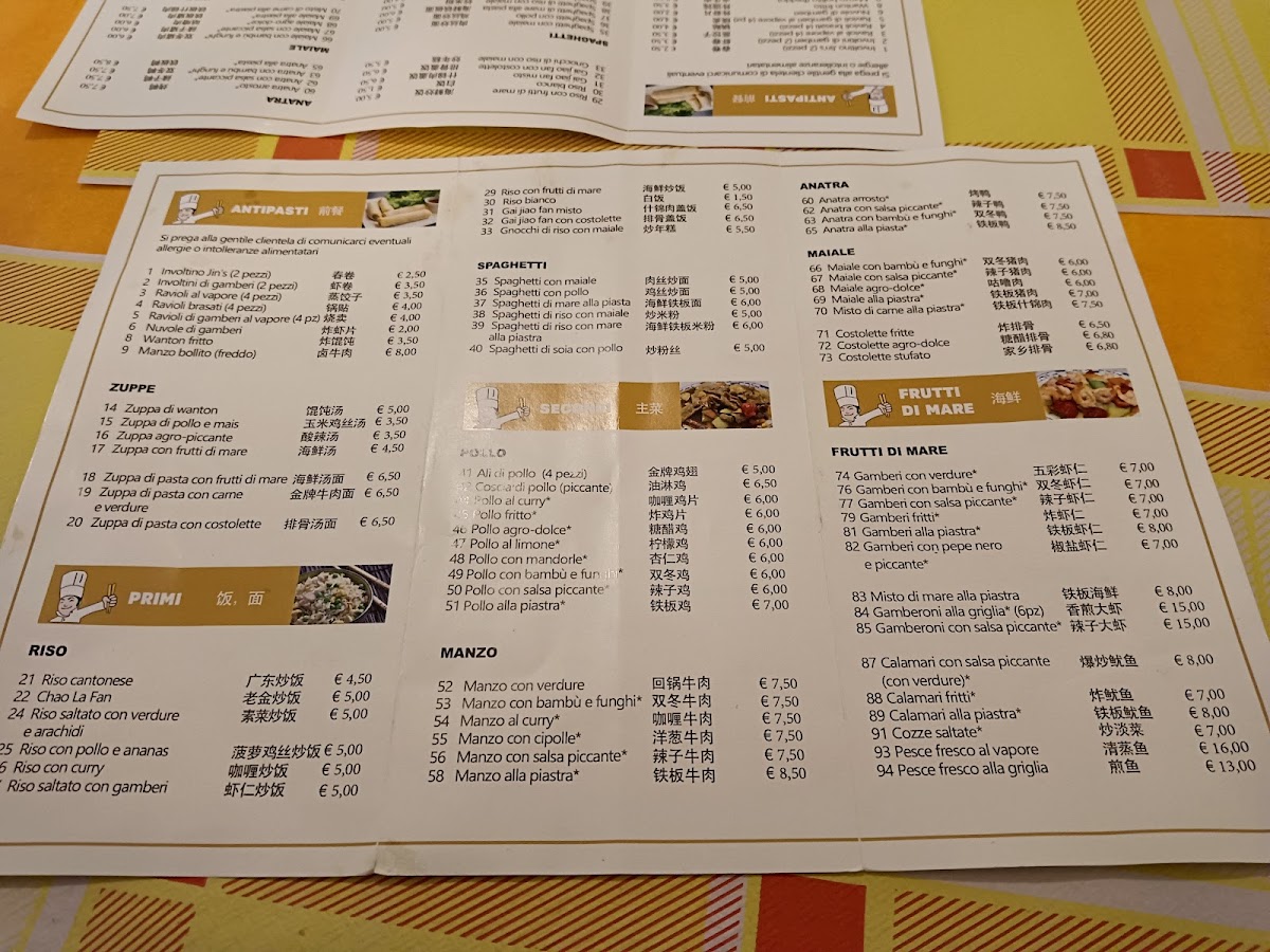 Menu Jin's Fast Food-1