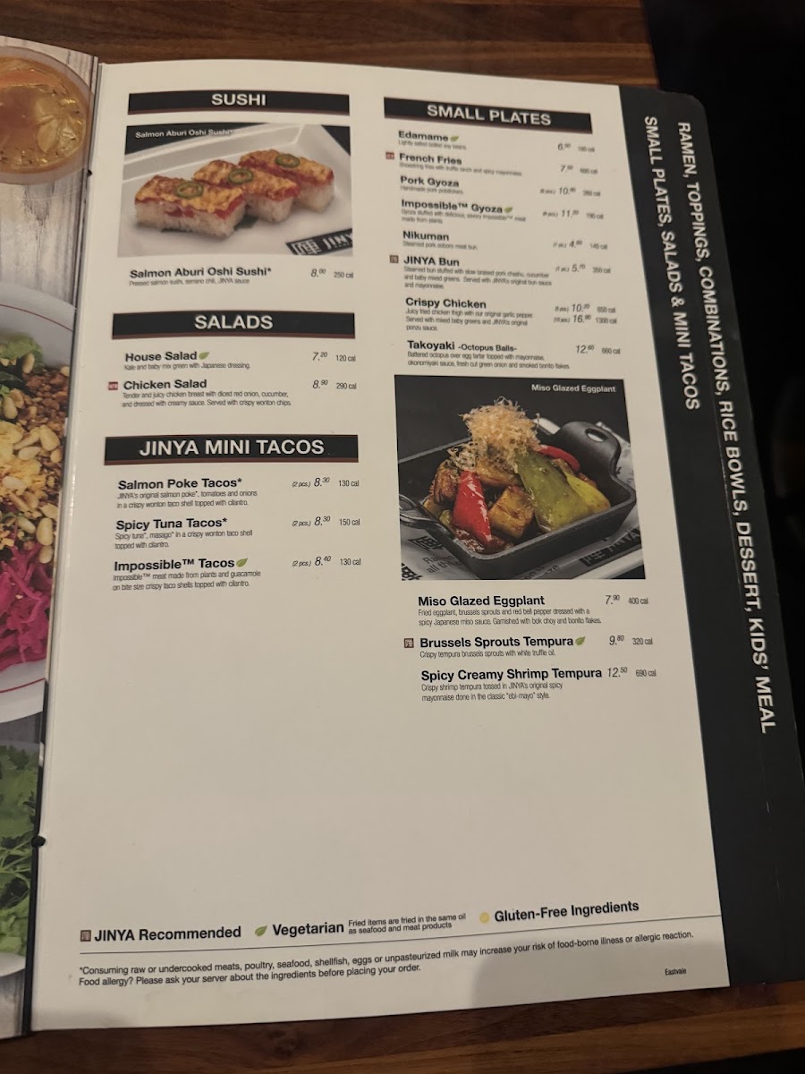 Menu Jinya Ramen Bar - Eastvale-3