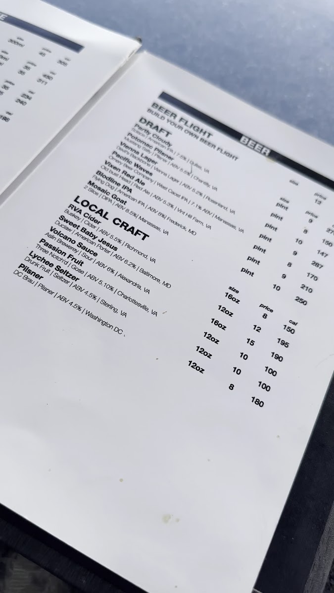 Menu Jinya Ramen Bar - Fairfax-9