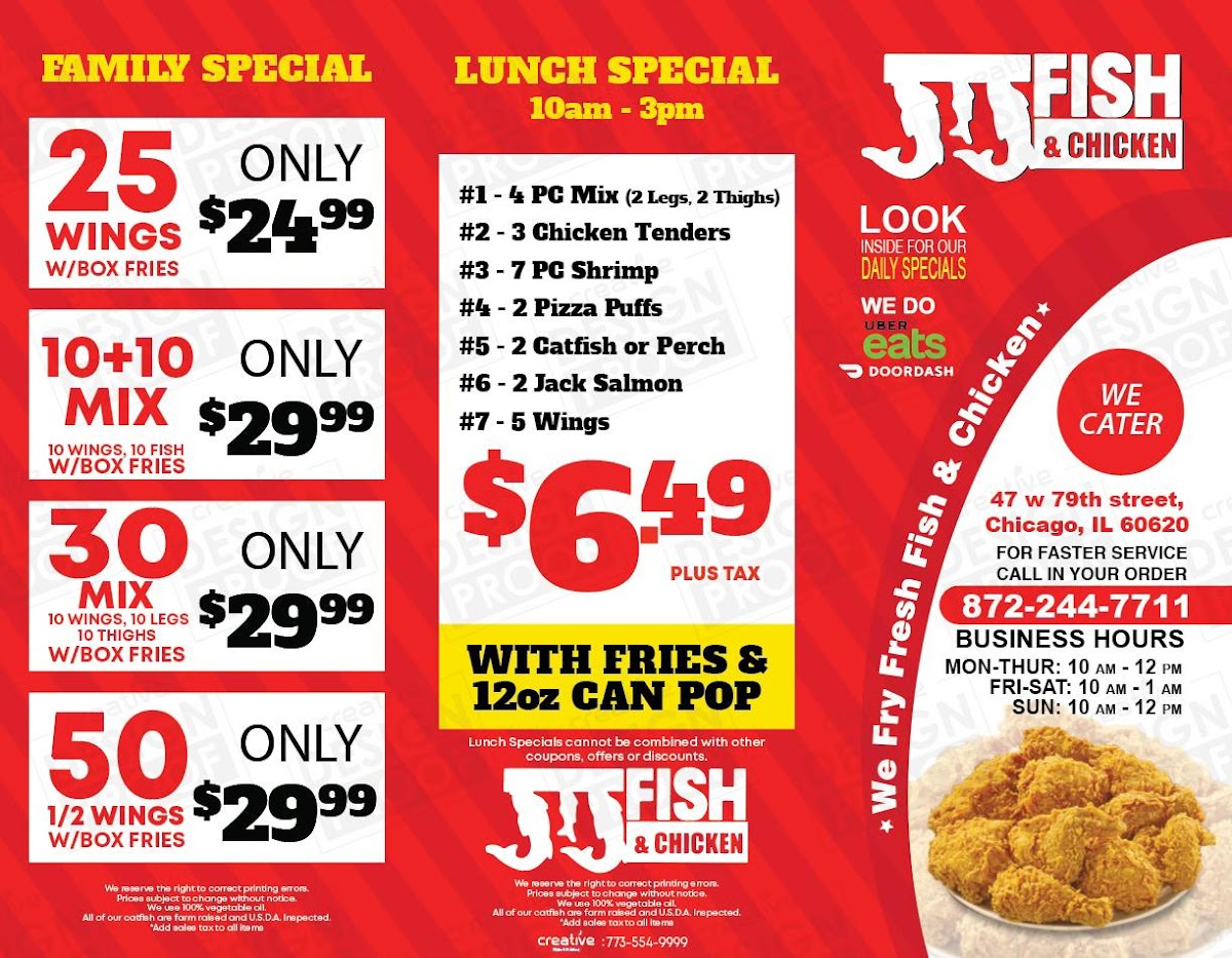 Menu Jj Fish And Chicken-5