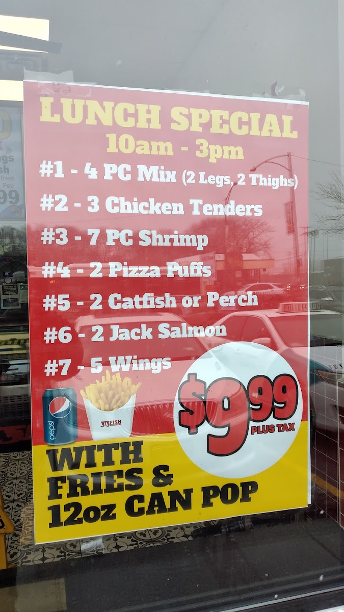 Menu Jj Fish And Chicken-7