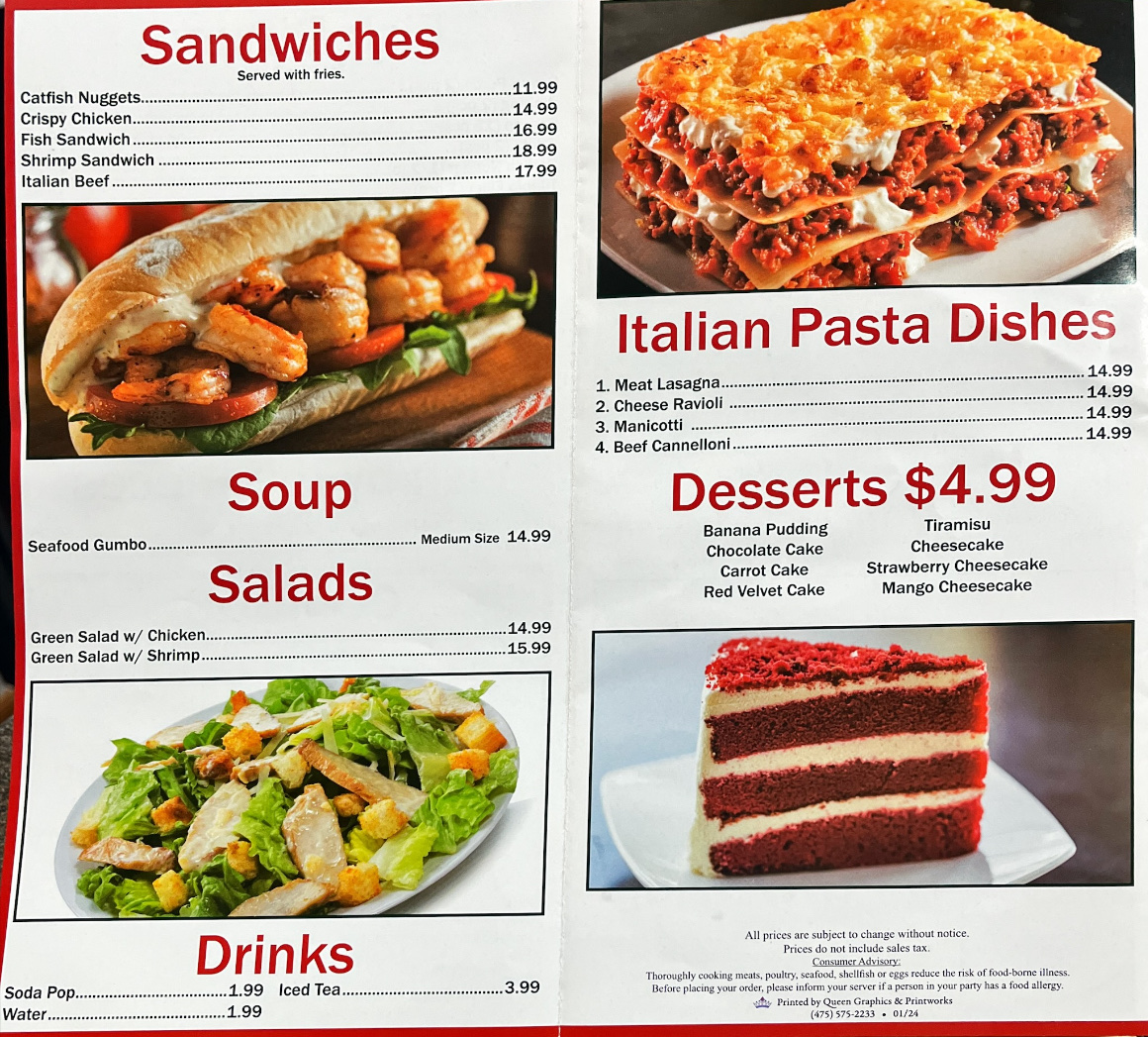 Menu Jj Fish & Chicken-1