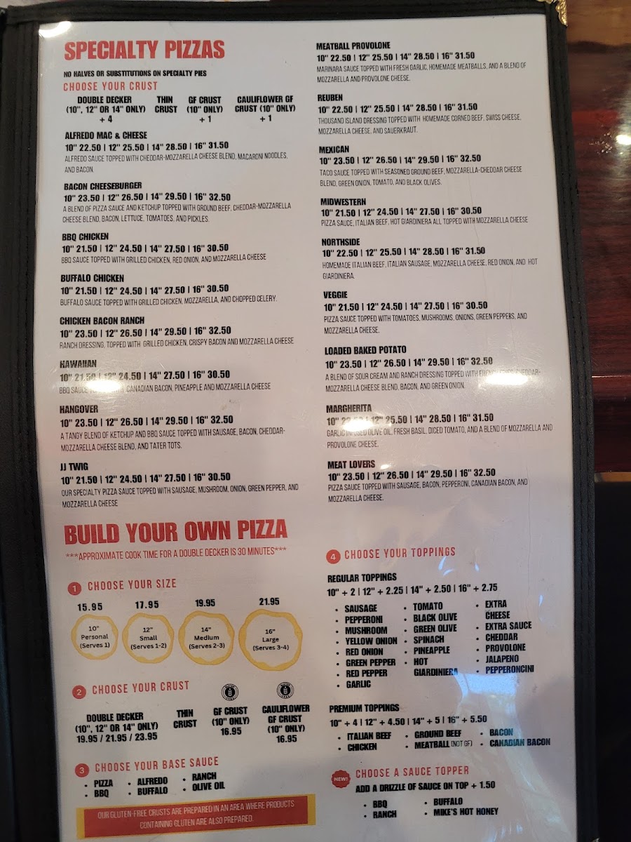 Menu Jj Twigs Antioch-7