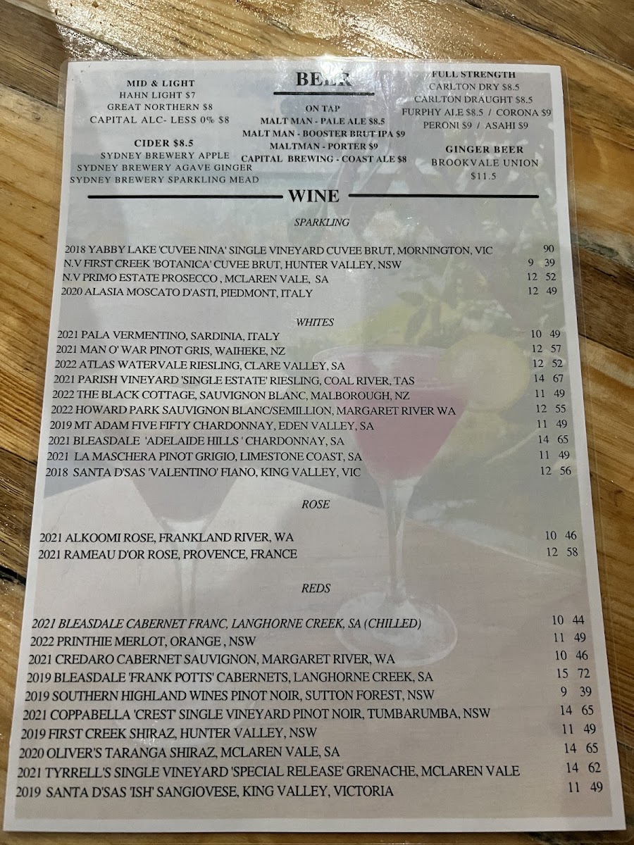 Menu Jj's At The Marina-8