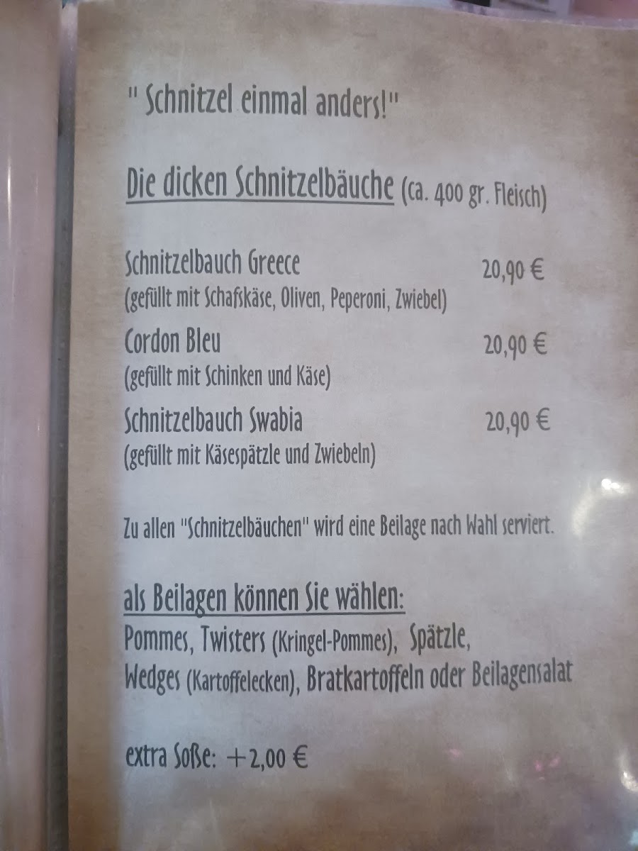 Menu Jjs Raugrund - Restaurant, Bar, Biergarten-1