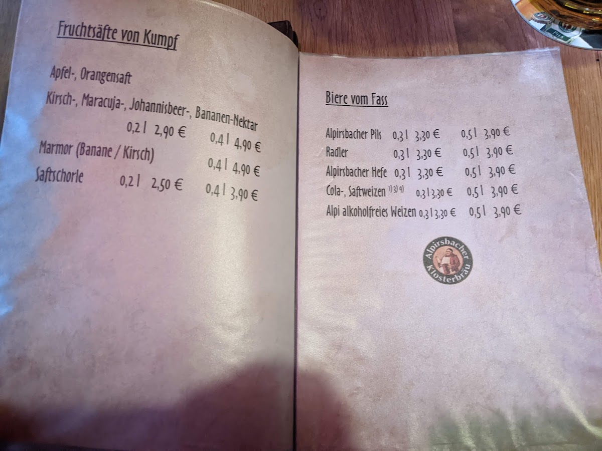 Menu Jjs Raugrund - Restaurant, Bar, Biergarten-9