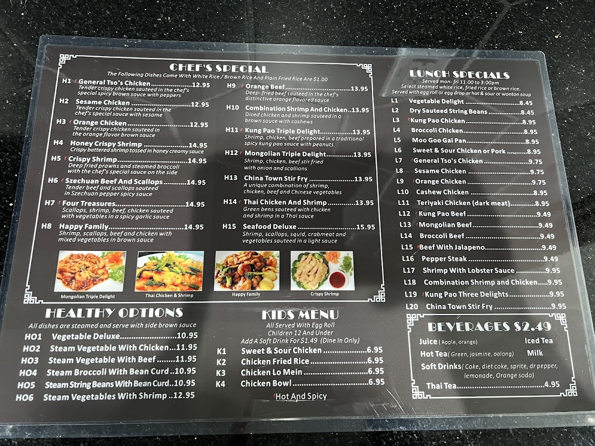 Menu Jj’S Wok-10