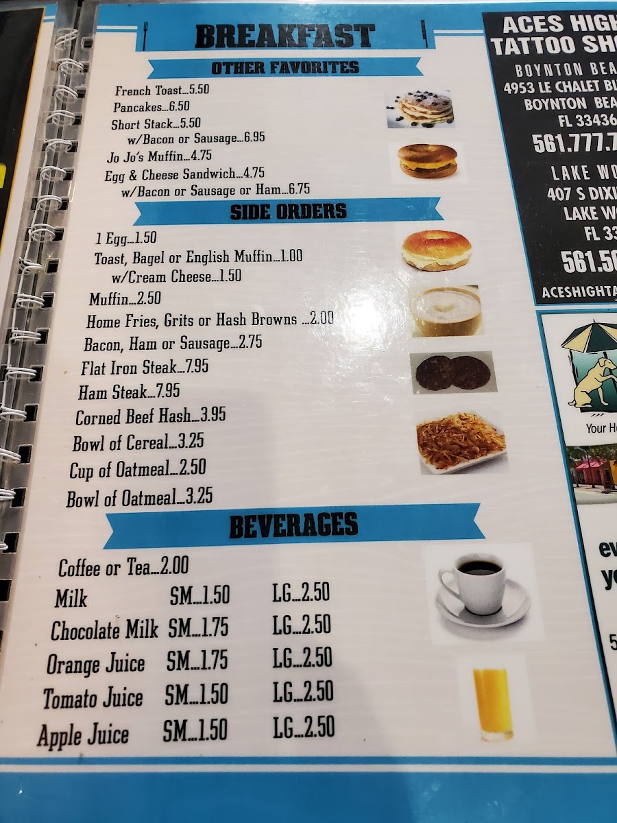 Menu Jo-Jo's Cafe-3