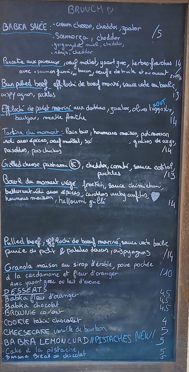 Menu Joa - Café Et Cantine Gourmande-2