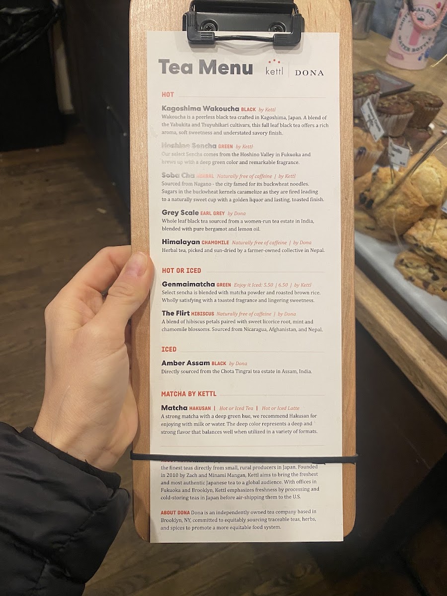 Menu Joe Coffee Company: Waverly-1