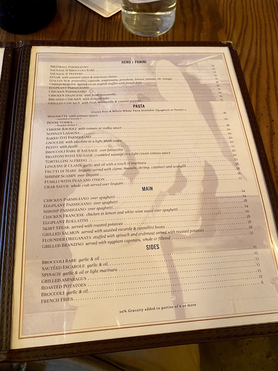 Menu Joe & Pat's Nyc-10