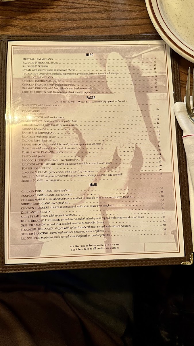 Menu Joe & Pat's Nyc-2