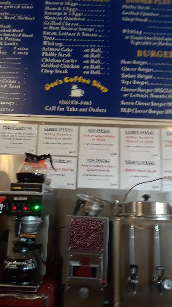 Menu Joe's Coffee Shop-7