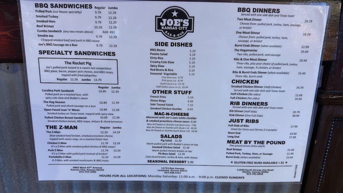 Menu Joe's Kc Bbq-5