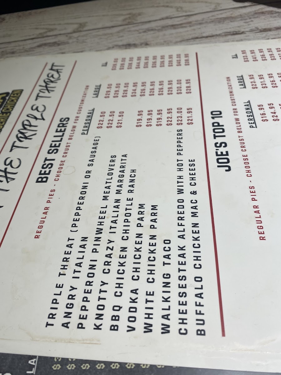Menu Joe's Rotisseria-10