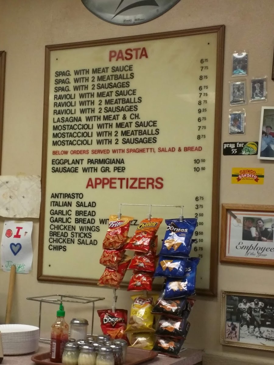 Menu Joey’S Pizza-4