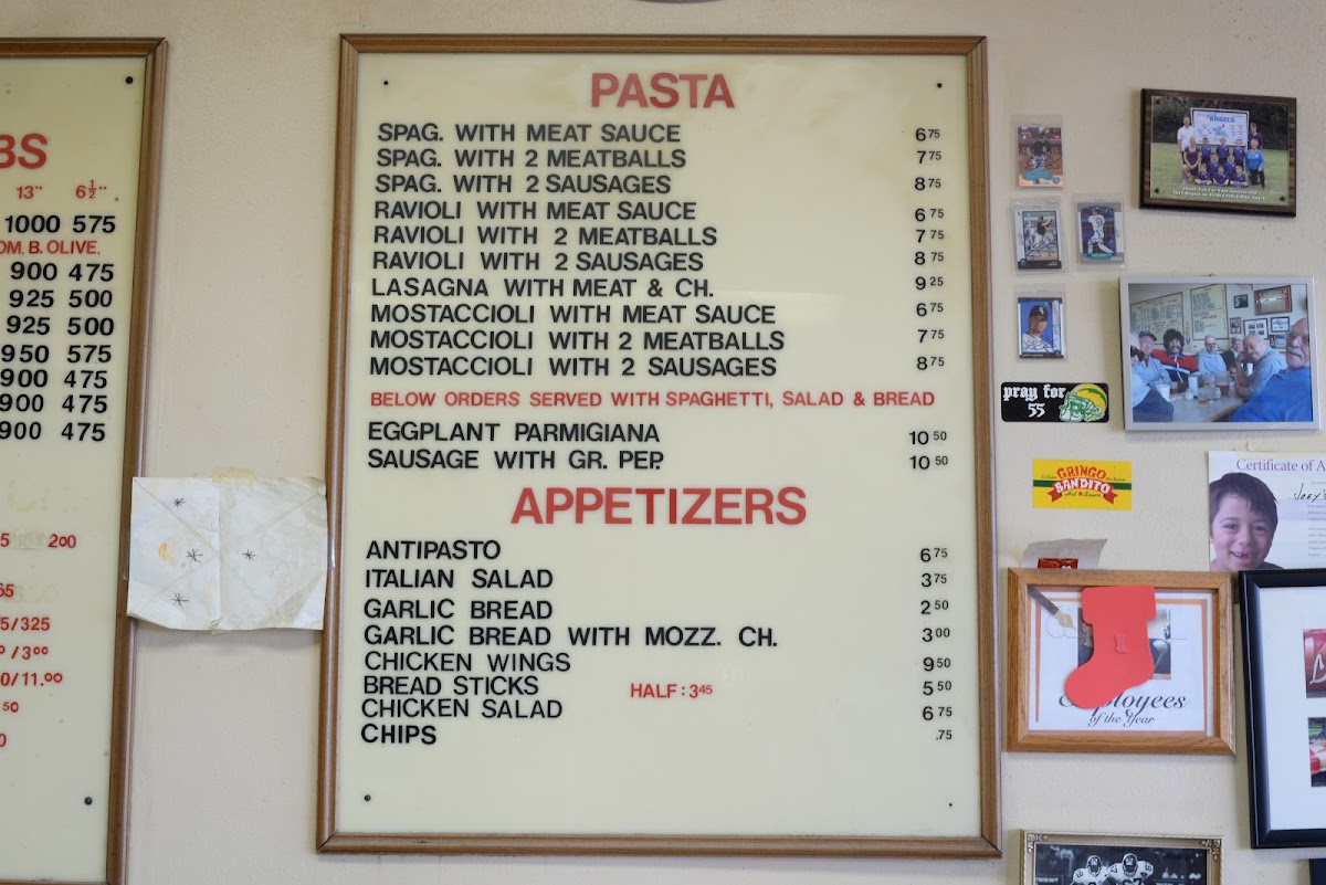 Menu Joey’S Pizza-5
