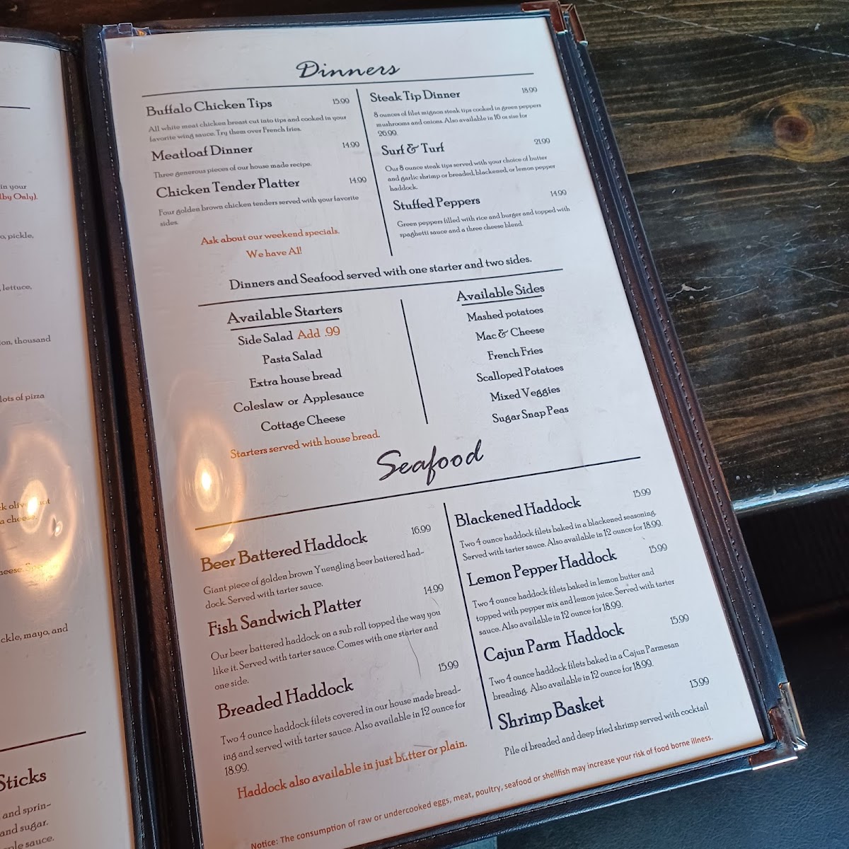 Menu Joey's-5
