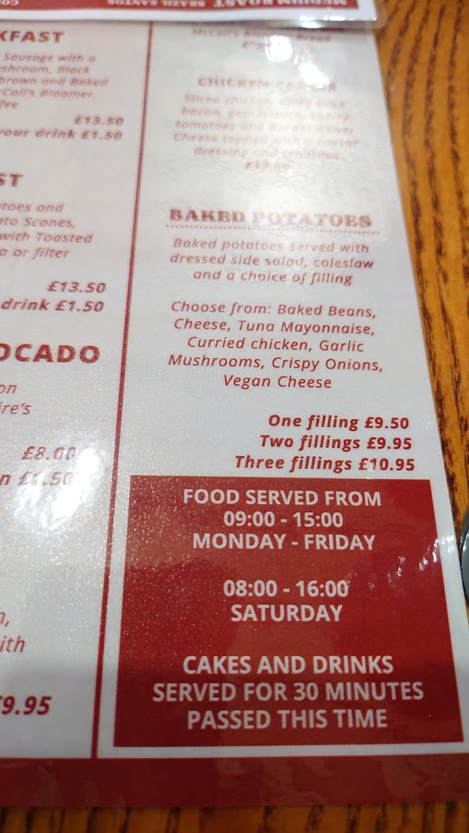 Menu John Watt And Son-7