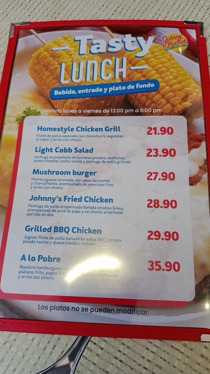 Menu Johnny Rockets-3